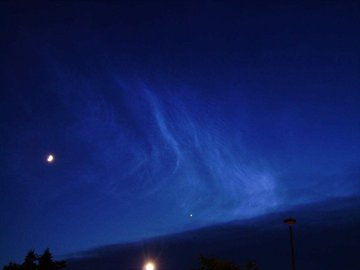 noctilucent clouds